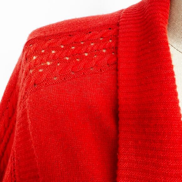 Lilly Pulitzer Cabrina Open Front Pointelle Knit Cardigan Sweater XS/S - Picture 8 of 14